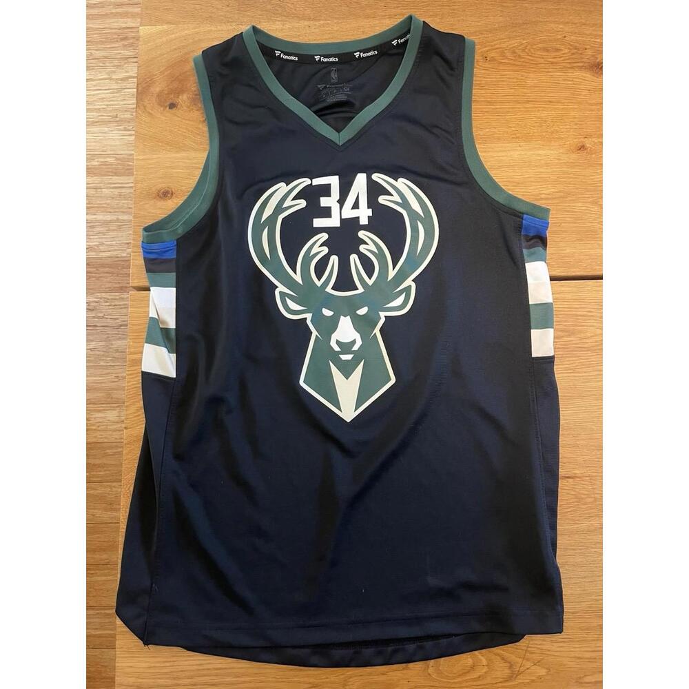 Fanatics GIANNIS ANTETOKOUNMPO Bucks Jersey Men's Small NBA